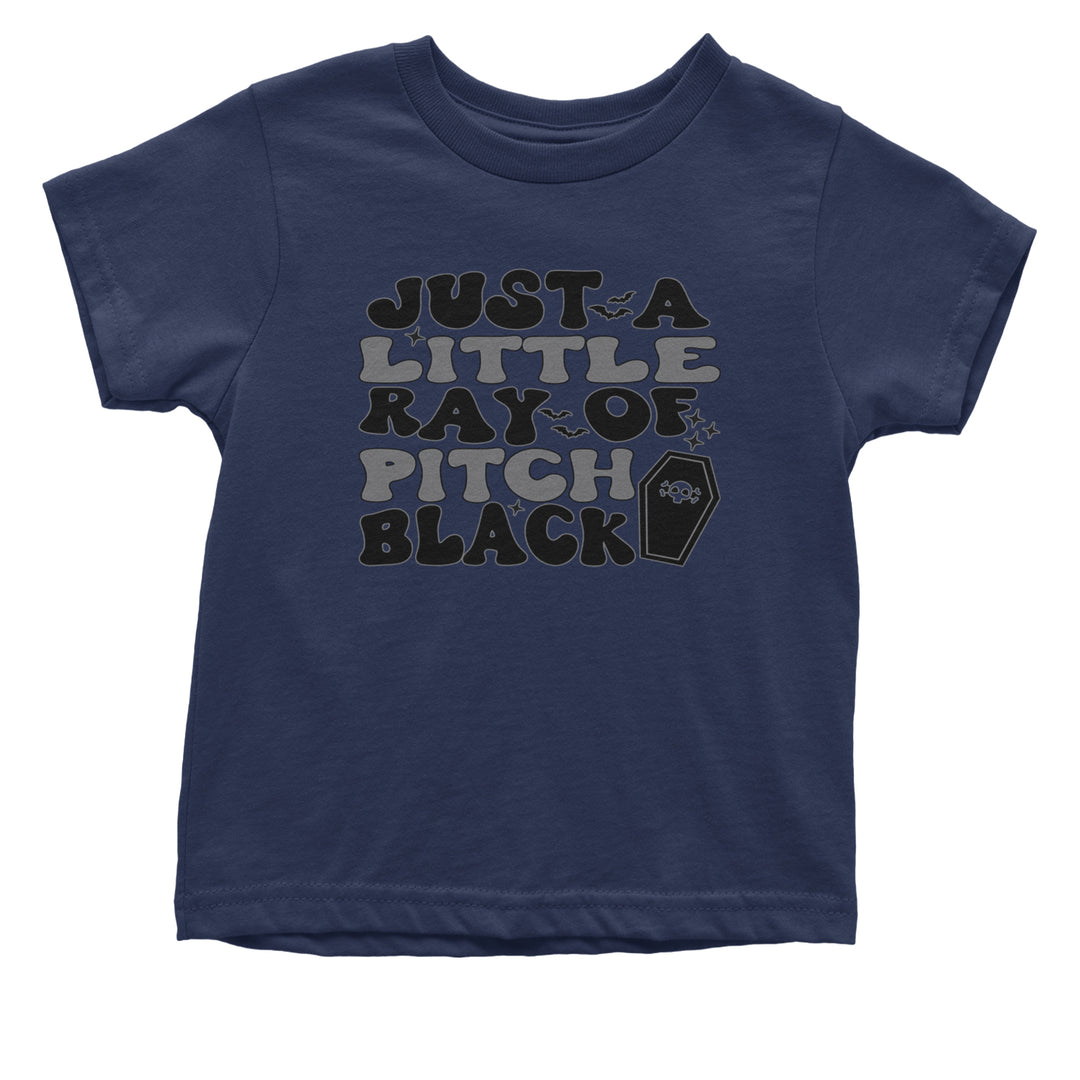 Just A Little Ray of Pitch Black graphic on Onesie and Toddler T-Shirt alternate view 11