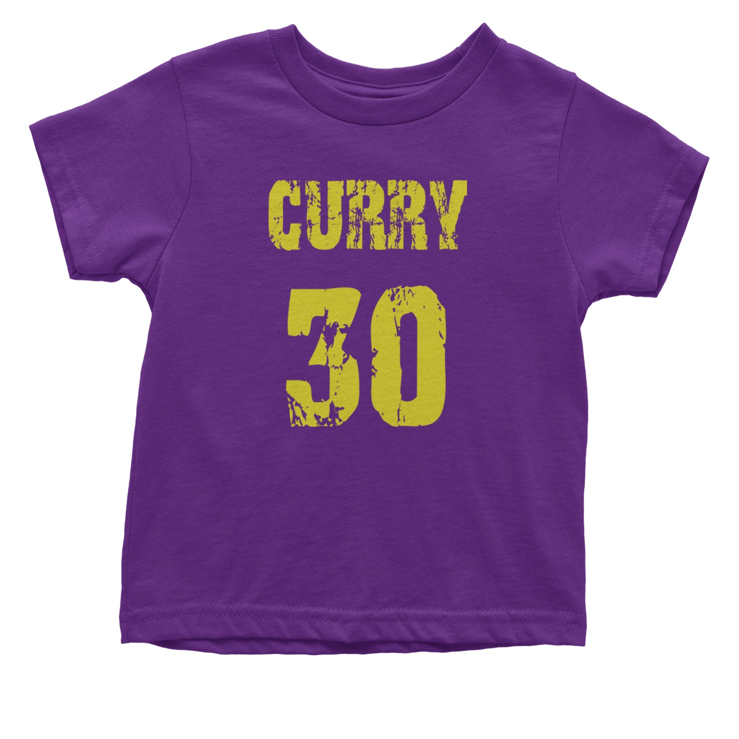 Curry #30 Infant One-Piece Romper Bodysuit and Toddler T-shirt Purple