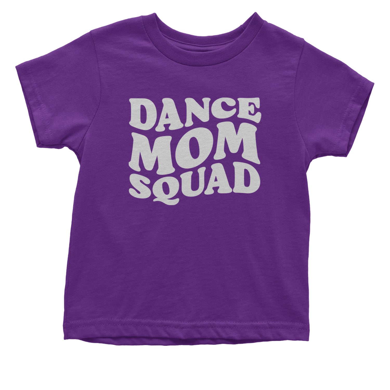 Dance Mom Squad Infant One-Piece Romper Bodysuit and Toddler T-shirt Purple