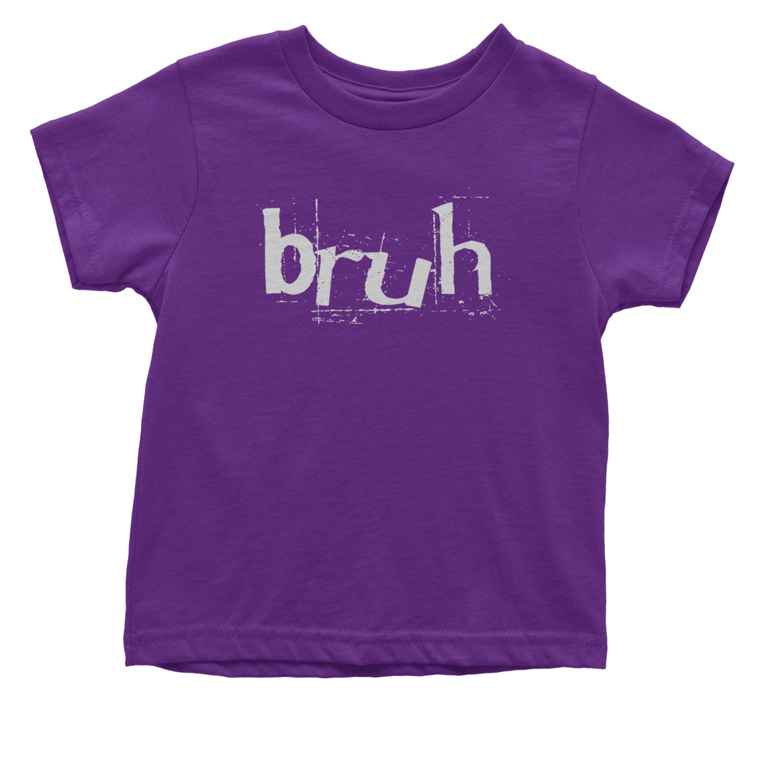 Fresh Seriously Bruh Brah Bro Dude, Hip Hop Urban Slang T-Shirt  Infant One-Piece Romper Bodysuit and Toddler T-shirt Purple