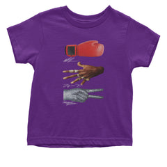 Tyson Jordan Jackson Iconic Michaels Infant One-Piece Romper Bodysuit and Toddler T-shirt Purple