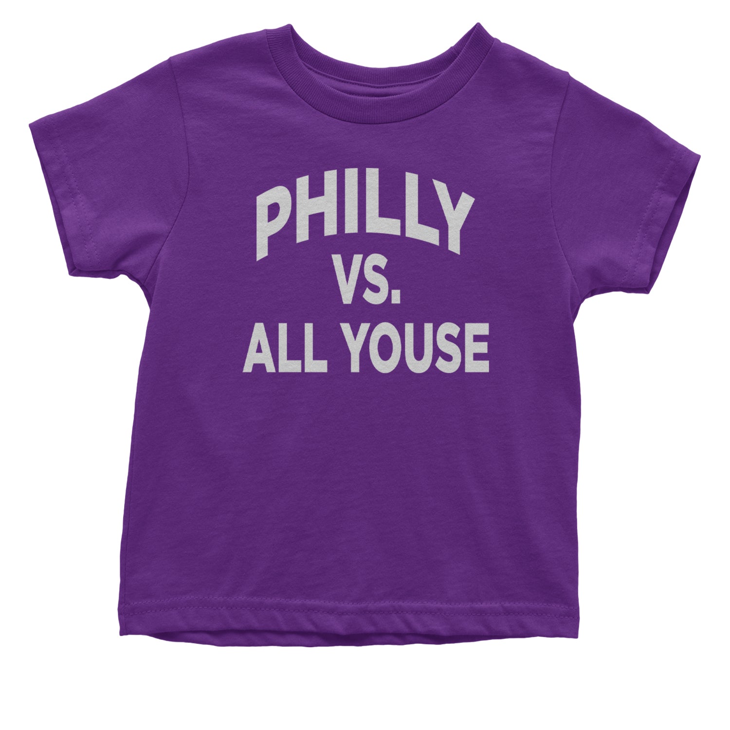 Philly Vs. All Youse Philly Thing Infant One-Piece Romper Bodysuit and Toddler T-shirt Purple