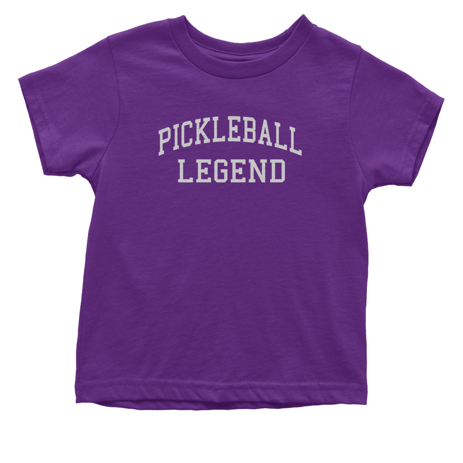 Pickleball Legend Dink Champion Infant One-Piece Romper Bodysuit and Toddler T-shirt Purple