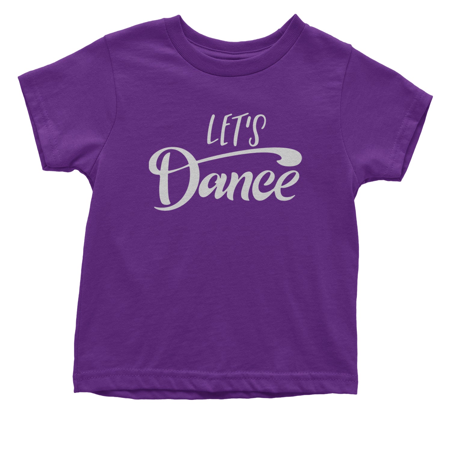 Let's Dance Infant One-Piece Romper Bodysuit and Toddler T-shirt Purple