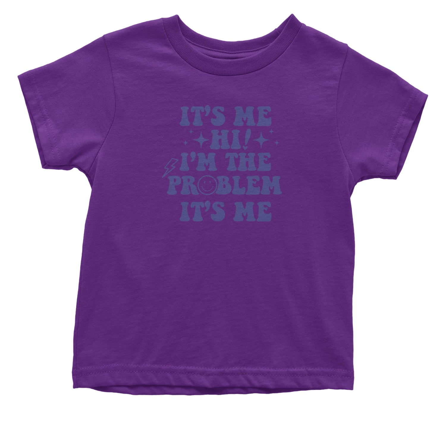 It's Me Hi I'm The Problem Infant One-Piece Romper Bodysuit and Toddler T-shirt Purple