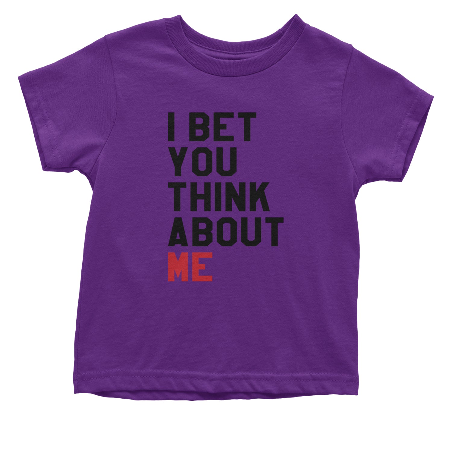 I Bet You Think About Me New TTPD Era Infant One-Piece Romper Bodysuit and Toddler T-shirt Purple