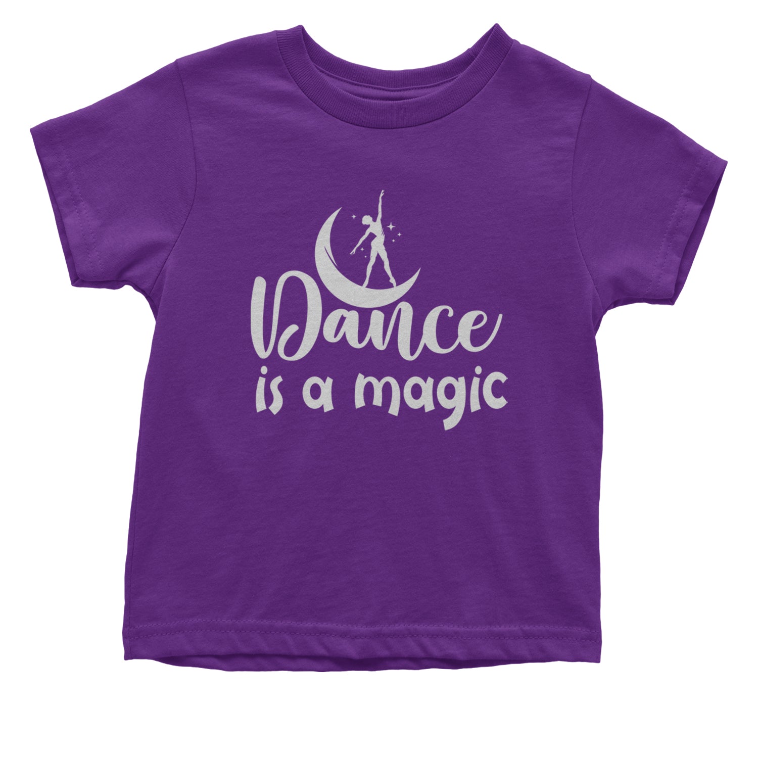 Dance Is Magic Infant One-Piece Romper Bodysuit and Toddler T-shirt Purple