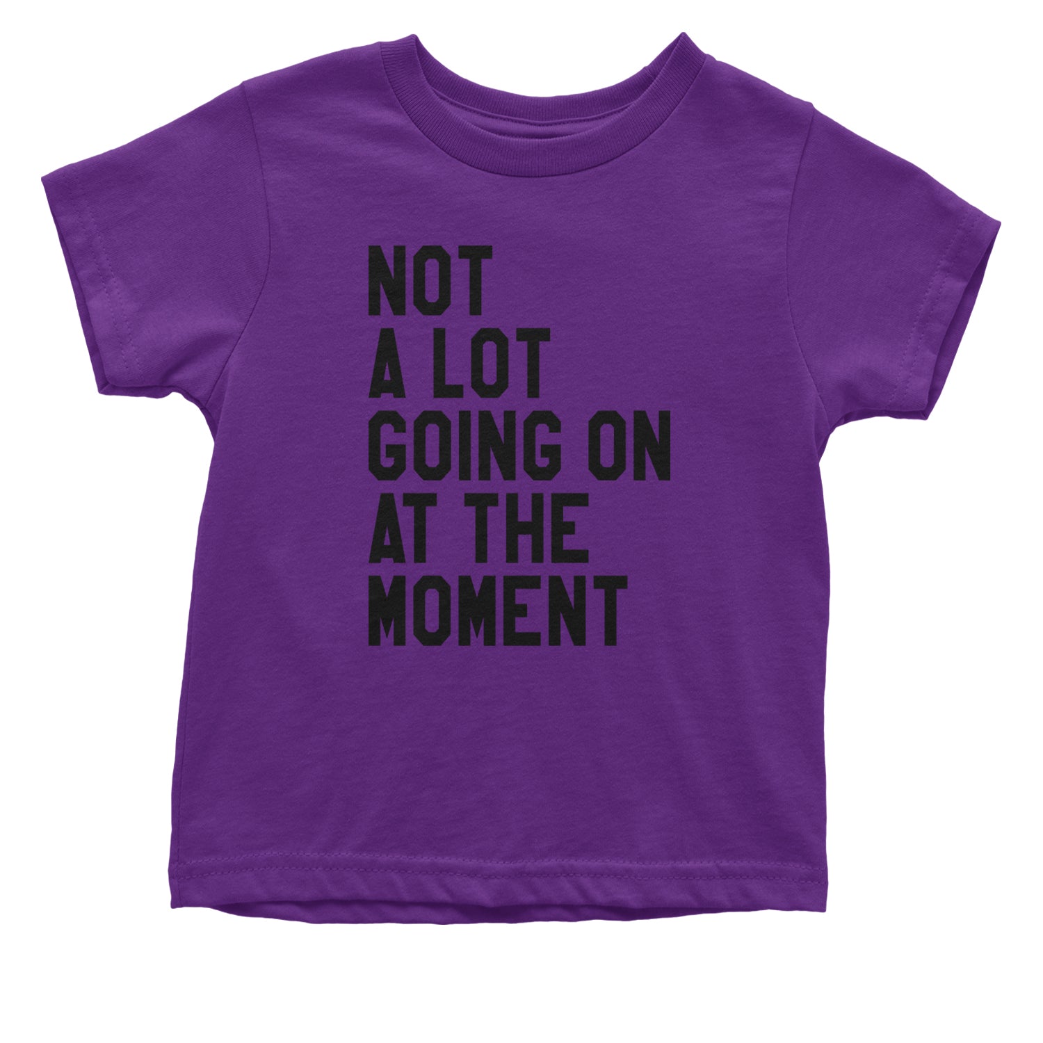 NOT A Lot Going On At The Moment Feeling 22 TTPD Infant One-Piece Romper Bodysuit and Toddler T-shirt Purple