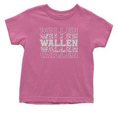 Wallen Country Music Western Infant One-Piece Romper Bodysuit and Toddler T-shirt Raspberry