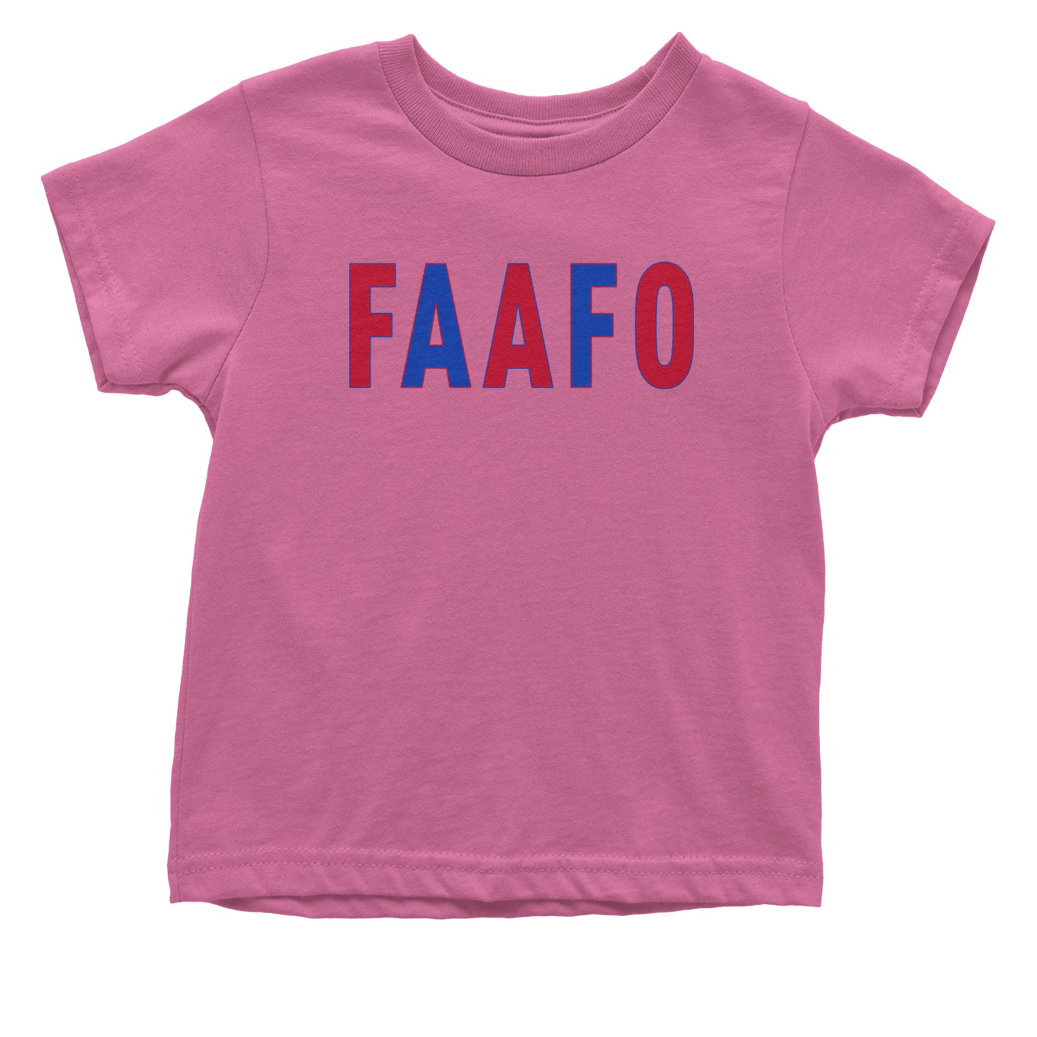 FAAFO Olympic Team USA Shirt Infant One-Piece Romper Bodysuit and Toddler T-shirt Raspberry