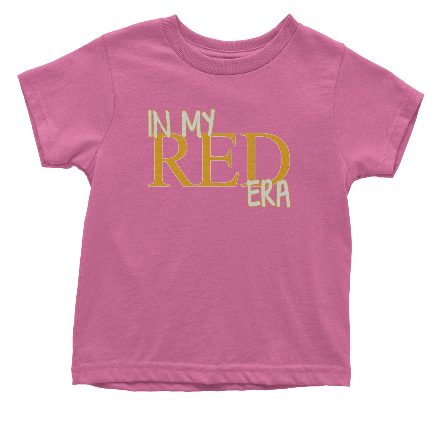 In My Red Era Kansas City Infant One-Piece Romper Bodysuit and Toddler T-shirt Raspberry