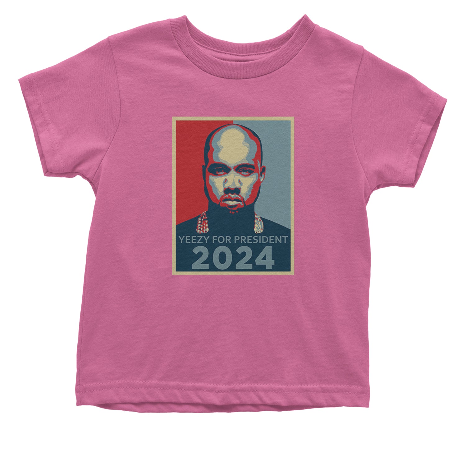 Yeezus For President Vote for Ye Infant One-Piece Romper Bodysuit and Toddler T-shirt Raspberry