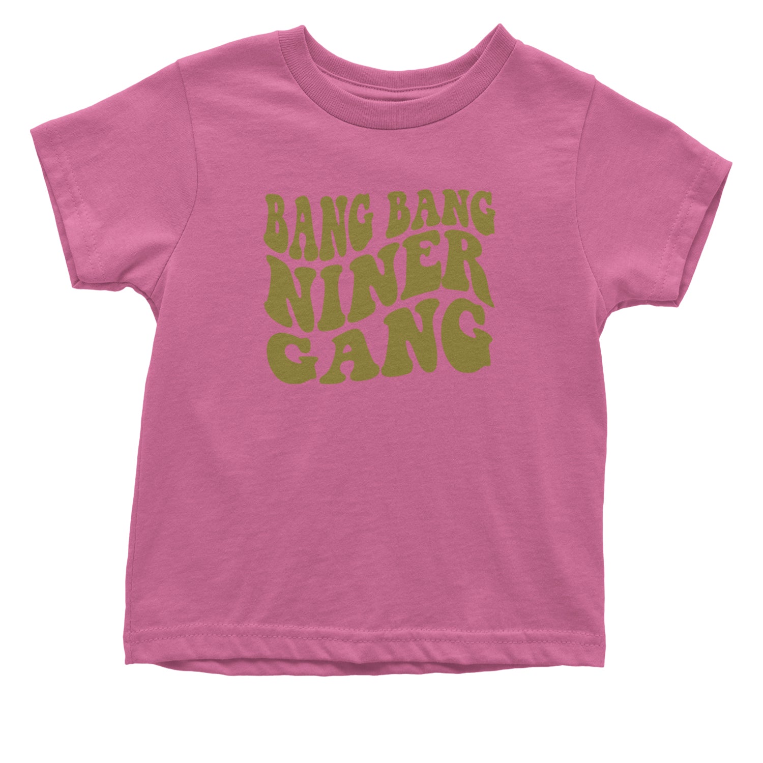 WAVE Bang Bang Nin-r Gang San Francisco Infant One-Piece Romper Bodysuit and Toddler T-shirt Raspberry