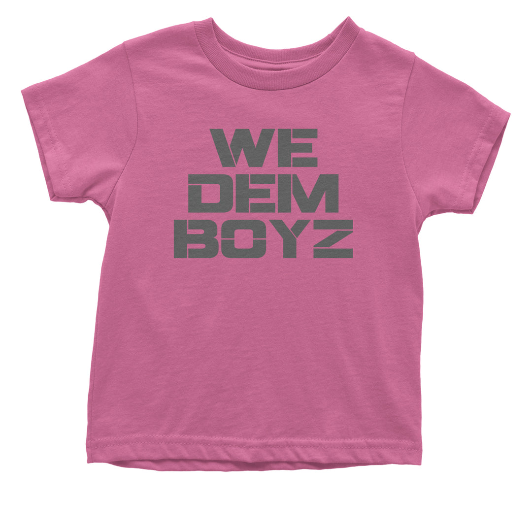 WE Dem Boys Dallas  Infant One-Piece Romper Bodysuit and Toddler T-shirt Raspberry