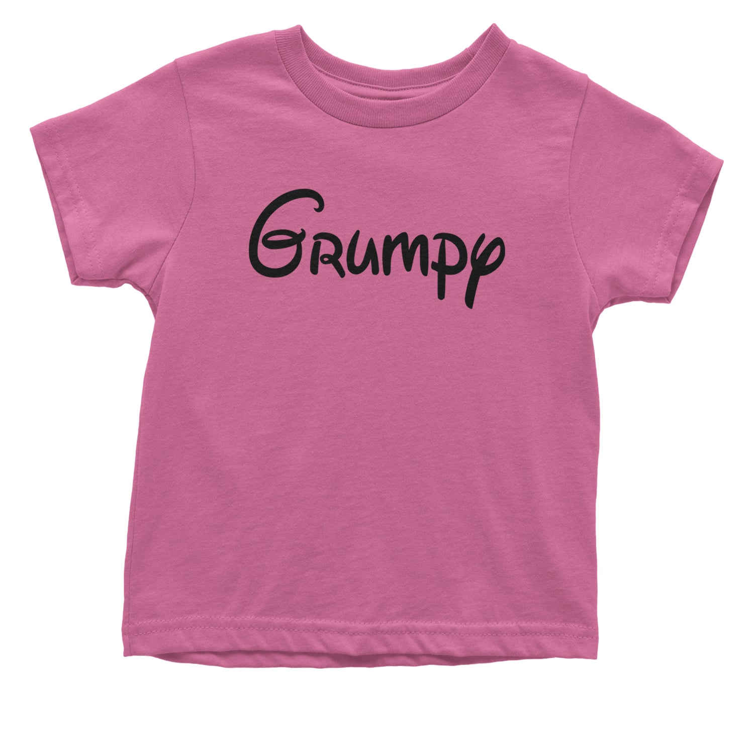 Grumpy - 7 Dwarfs Costume Infant One-Piece Romper Bodysuit and Toddler T-shirt Raspberry