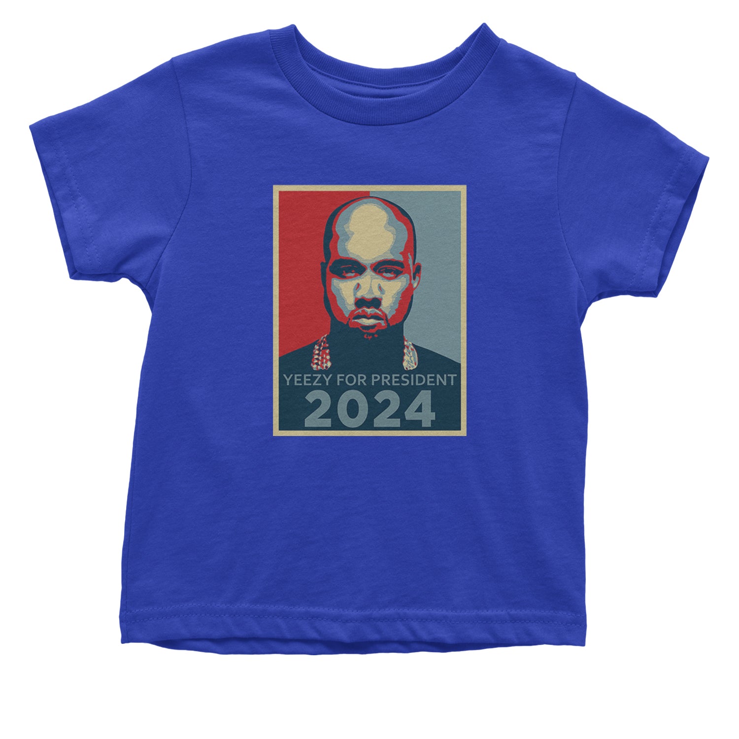 Yeezus For President Vote for Ye Infant One-Piece Romper Bodysuit and Toddler T-shirt Royal Blue