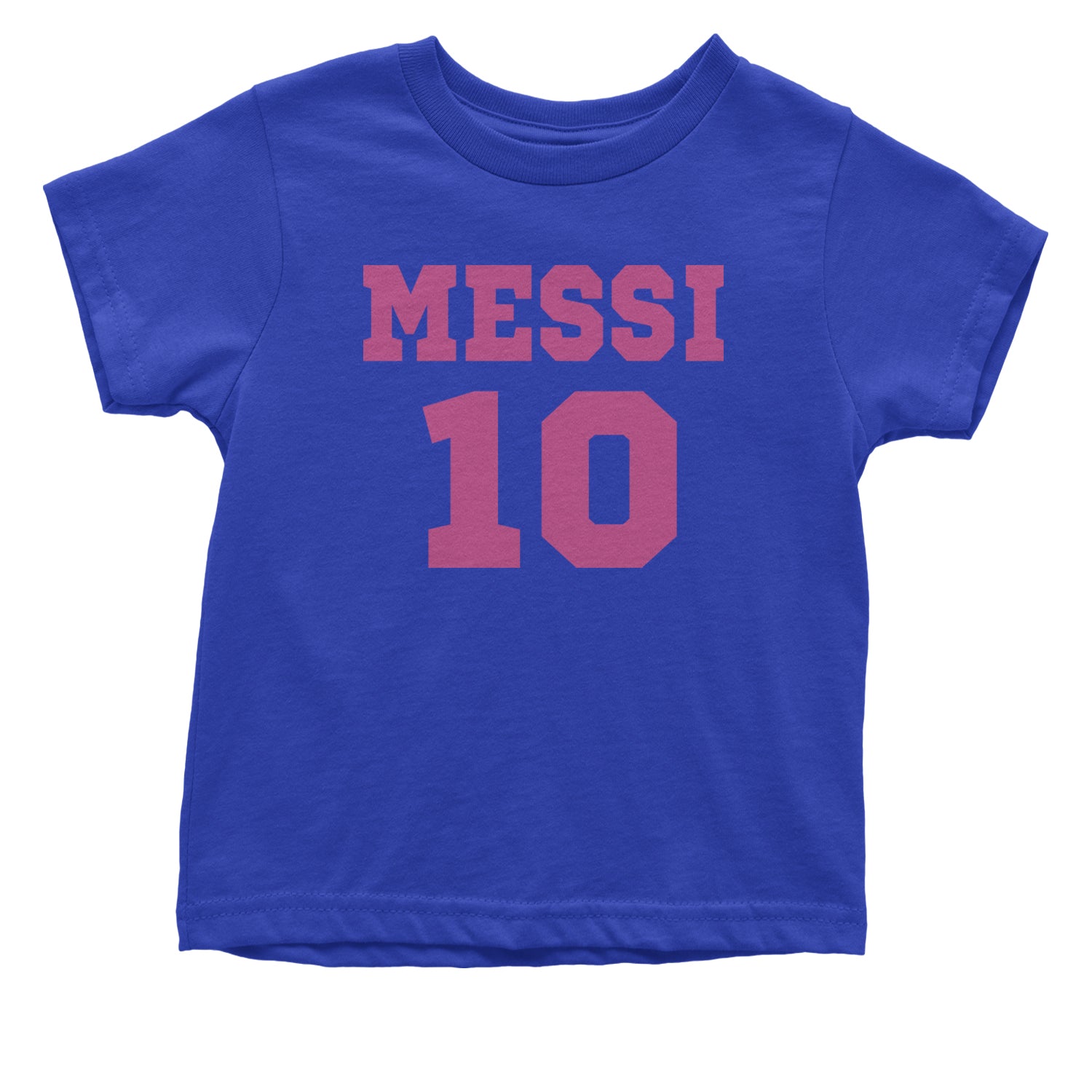 Messi World Soccer Futbol Messiami Infant One-Piece Romper Bodysuit and Toddler T-shirt Royal Blue