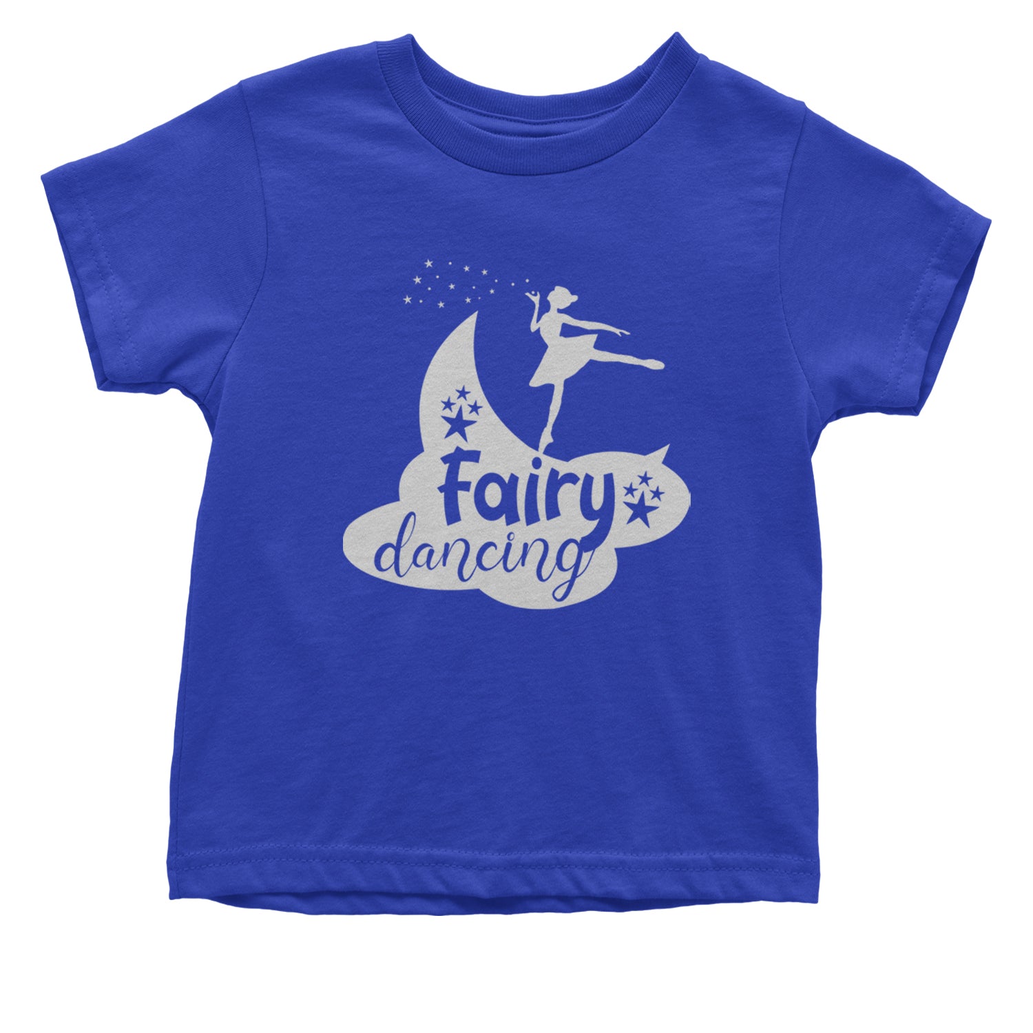 Fairy Dancing Infant One-Piece Romper Bodysuit and Toddler T-shirt Royal Blue