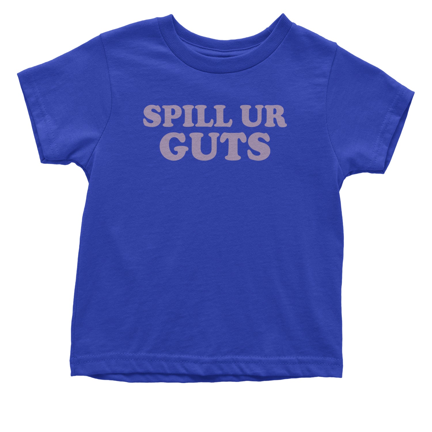 Spill Ur Guts Music Infant One-Piece Romper Bodysuit and Toddler T-shirt Royal Blue