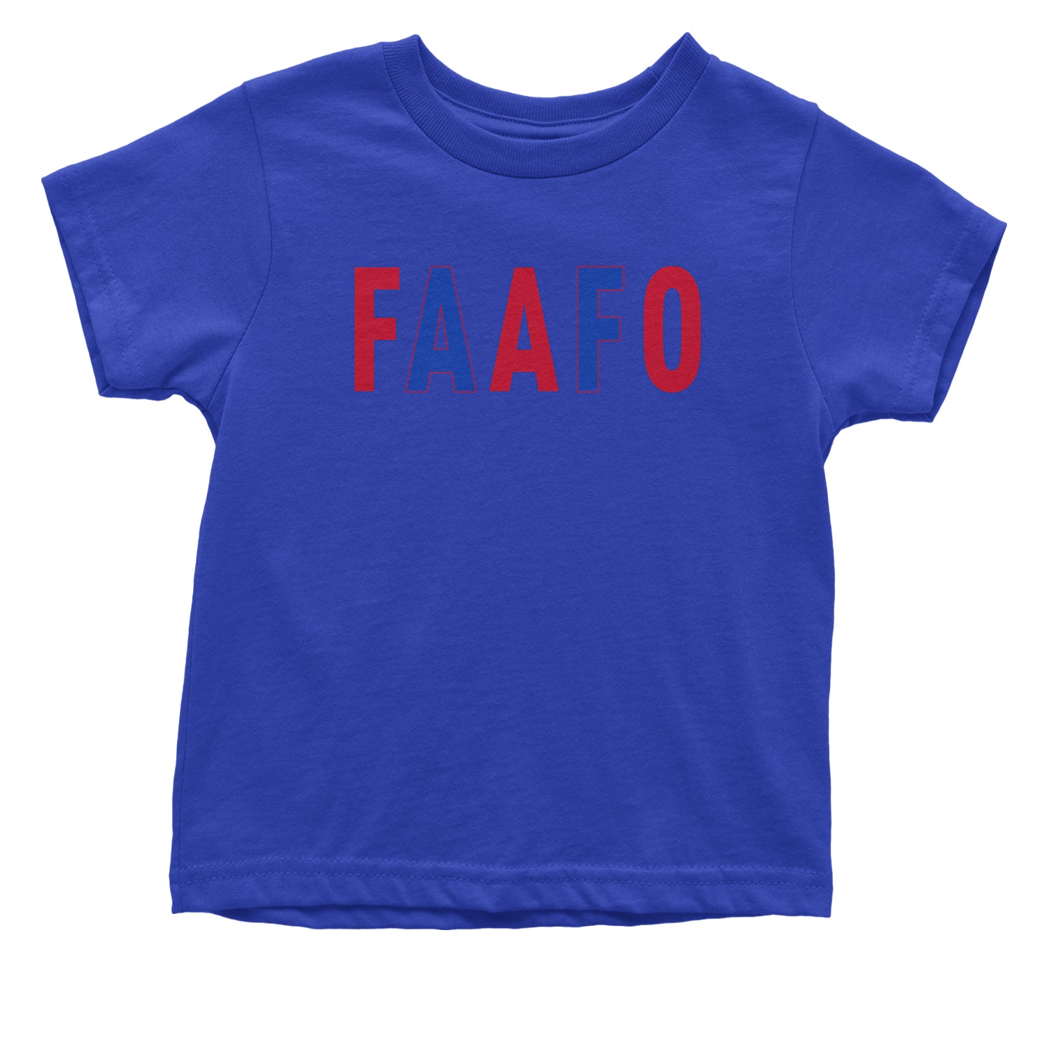 FAAFO Olympic Team USA Shirt Infant One-Piece Romper Bodysuit and Toddler T-shirt Royal Blue