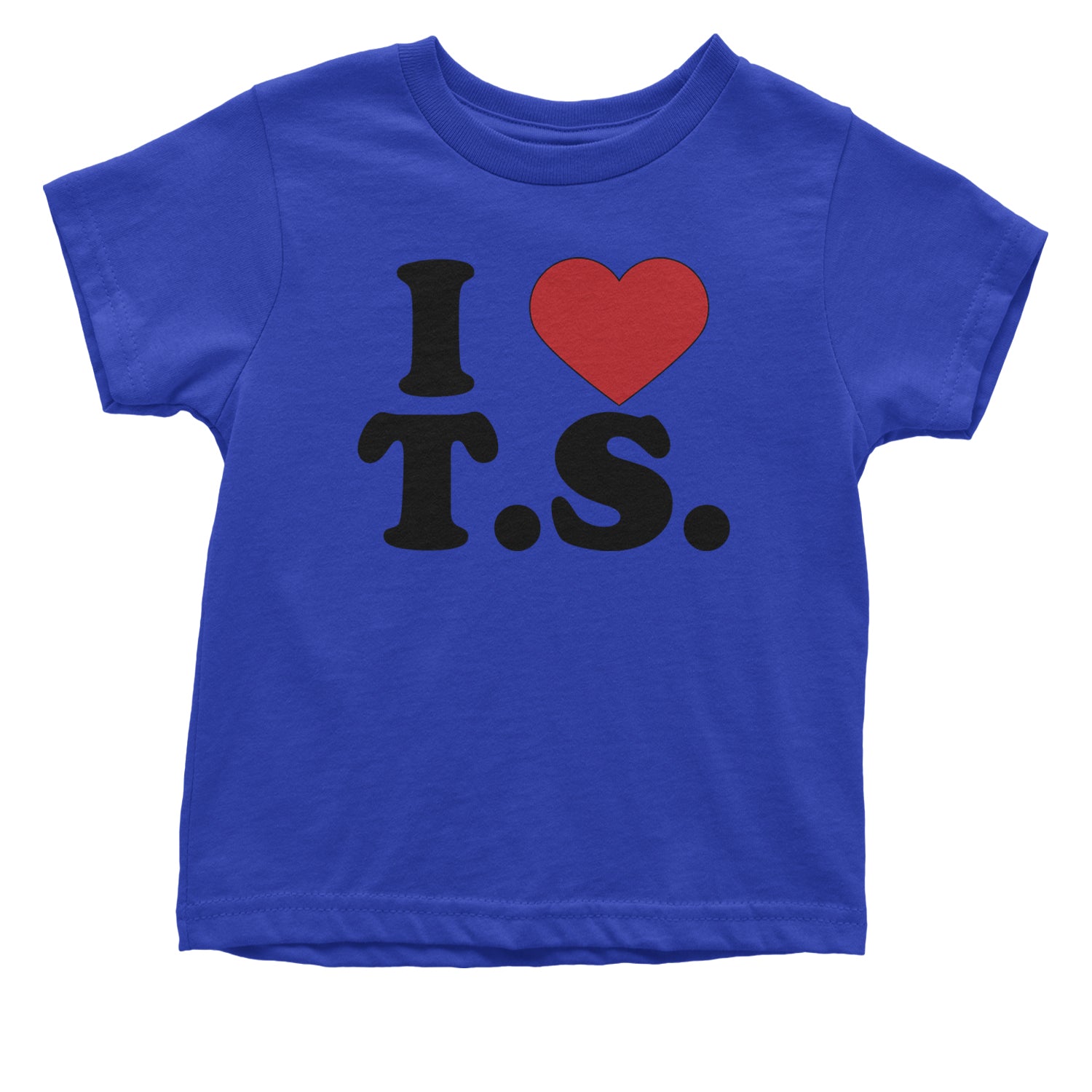 I Heart T.S. Concert Music Lover  Infant One-Piece Romper Bodysuit and Toddler T-shirt Royal Blue