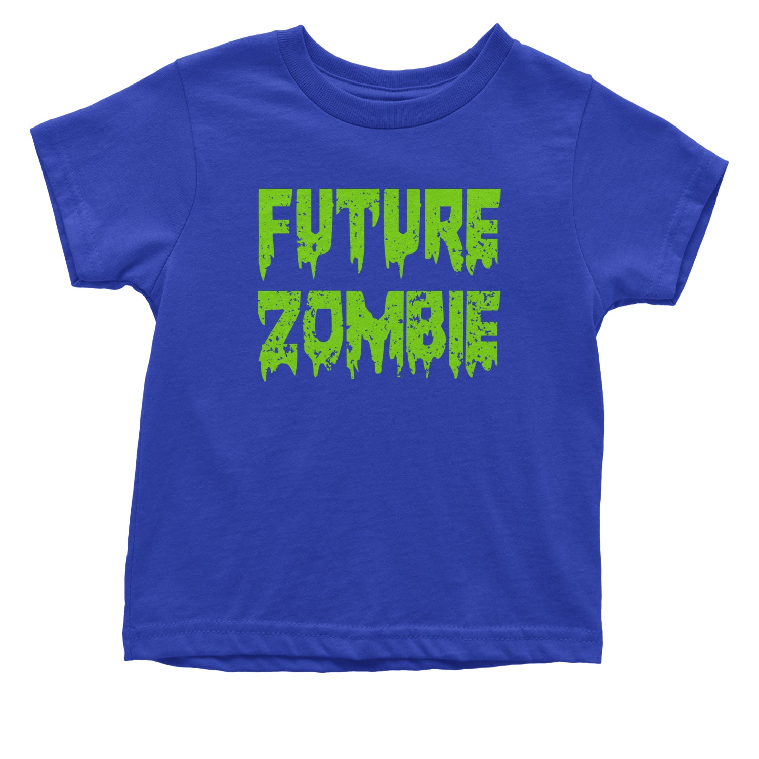 Future Zombie Horror Infant One-Piece Romper Bodysuit and Toddler T-shirt Royal Blue