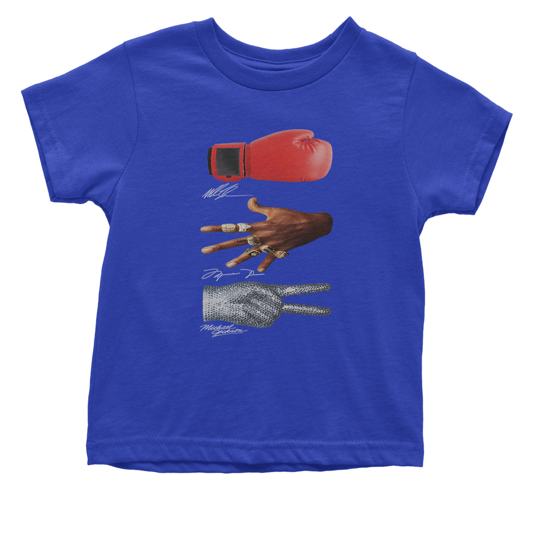 Tyson Jordan Jackson Iconic Michaels Infant One-Piece Romper Bodysuit and Toddler T-shirt Royal Blue