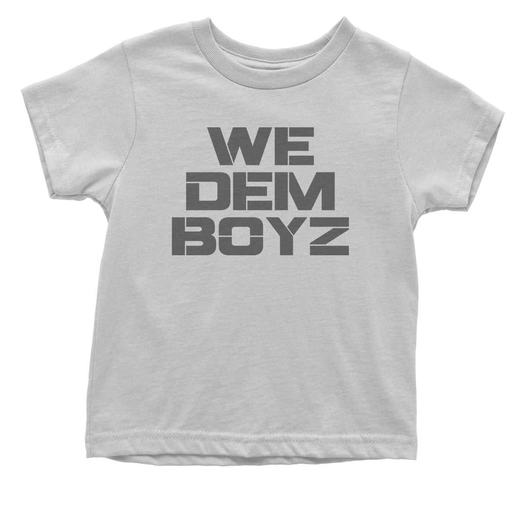 WE Dem Boys Dallas  Infant One-Piece Romper Bodysuit and Toddler T-shirt White