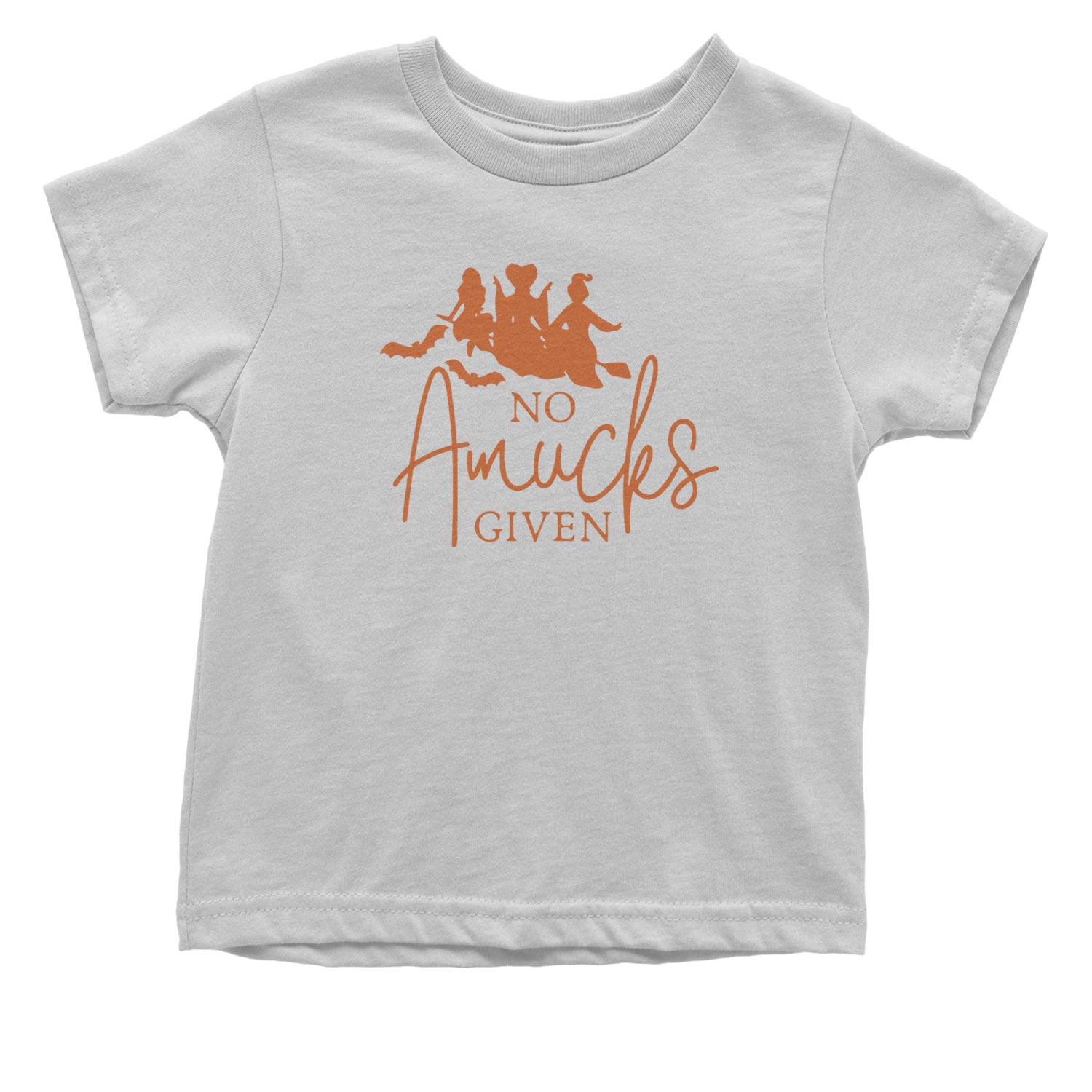 No Amucks Given Hocus Pocus Infant One-Piece Romper Bodysuit and Toddler T-shirt White