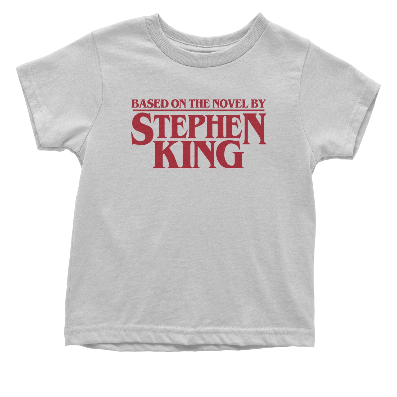 Based On The Novel By Stephen King Infant One-Piece Romper Bodysuit and Toddler T-shirt White