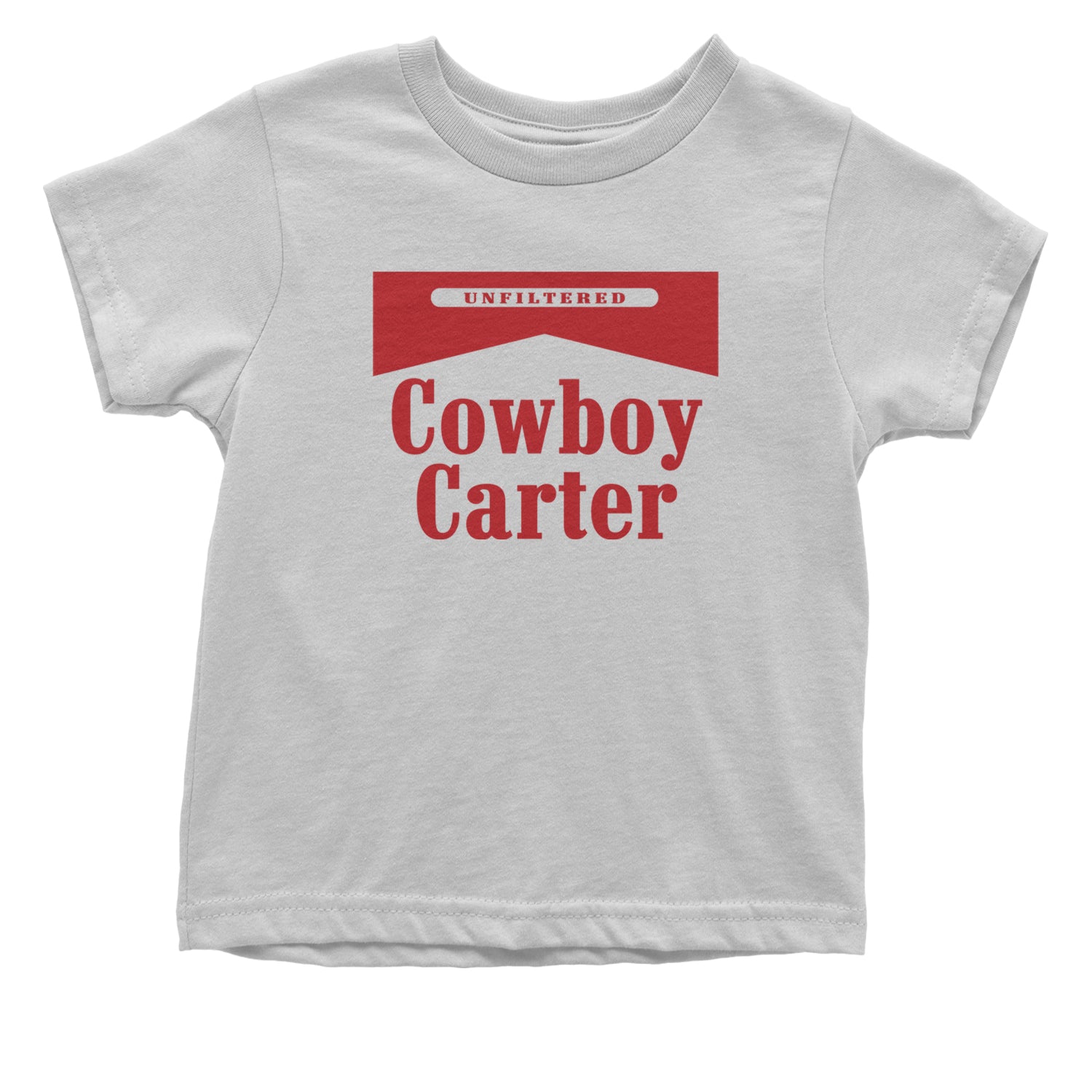 Cowboy Karter Country Act Two Infant One-Piece Romper Bodysuit and Toddler T-shirt White