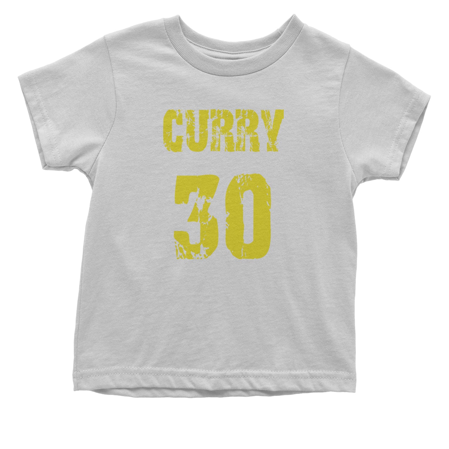 Curry #30 Infant One-Piece Romper Bodysuit and Toddler T-shirt White