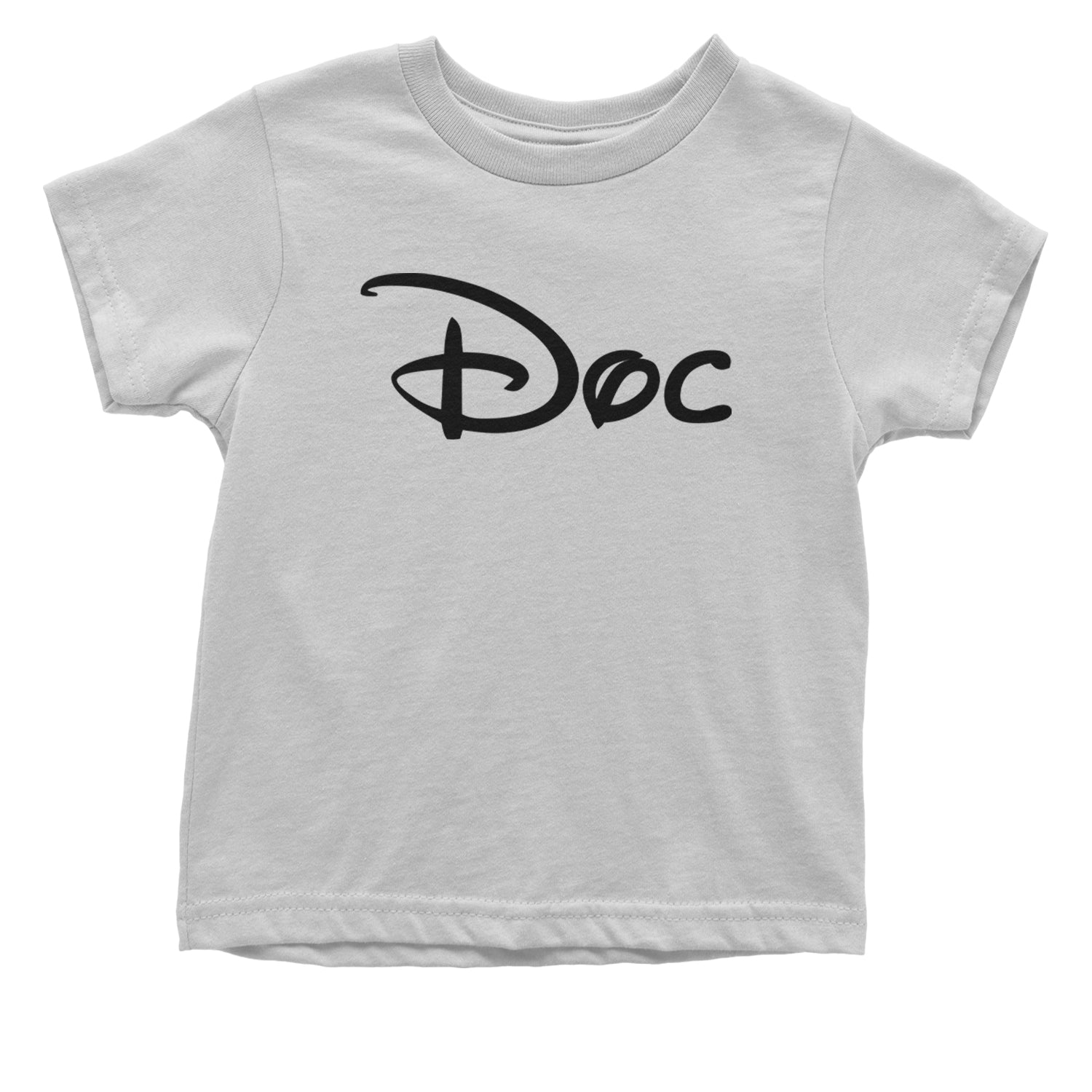 Doc - 7 Dwarfs Costume Infant One-Piece Romper Bodysuit and Toddler T-shirt White