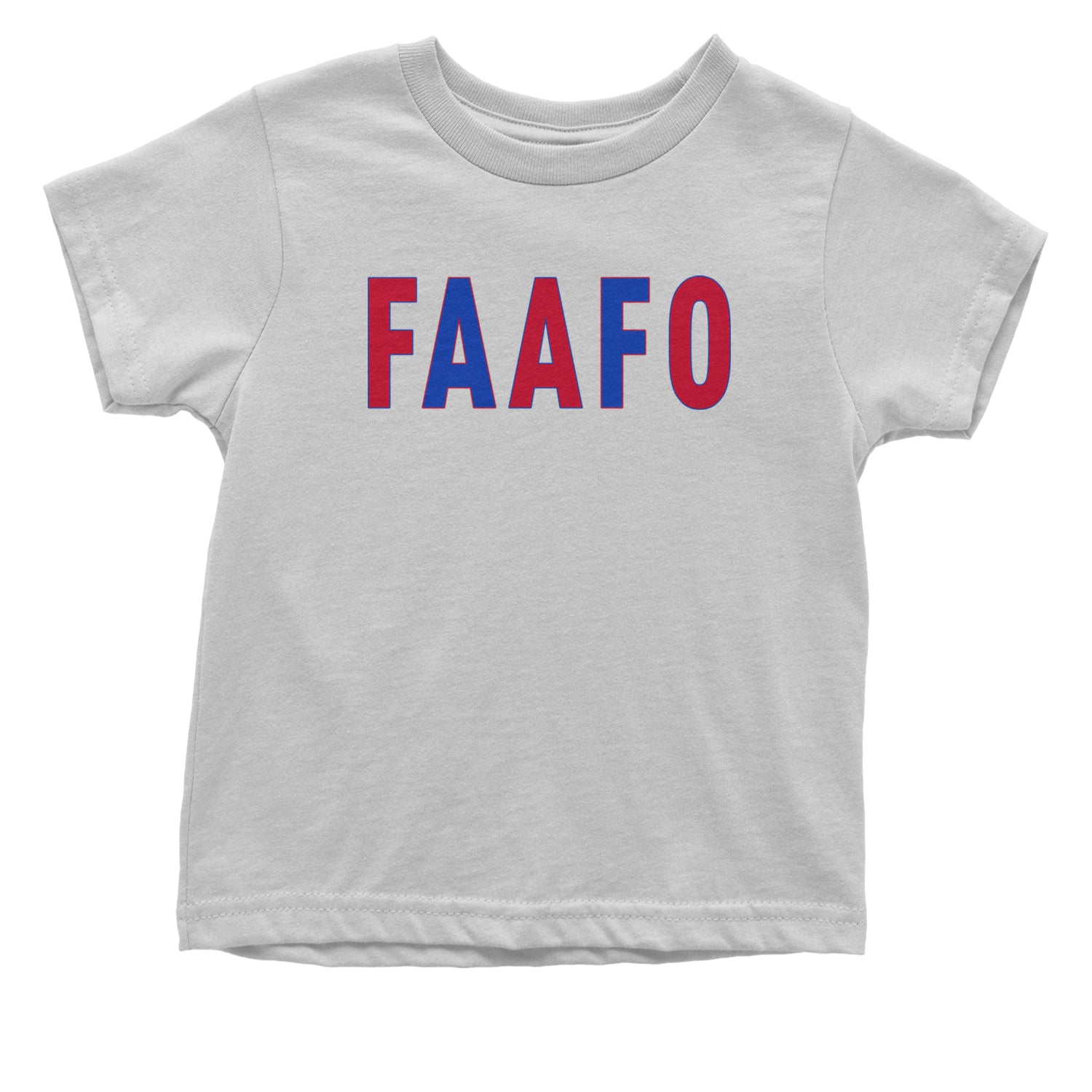 FAAFO Olympic Team USA Shirt Infant One-Piece Romper Bodysuit and Toddler T-shirt White