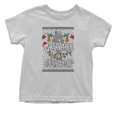 In A World Full Of Grinches, Be A Griswold graphic on Onesie and Toddler T-Shirt in White alternate view 2