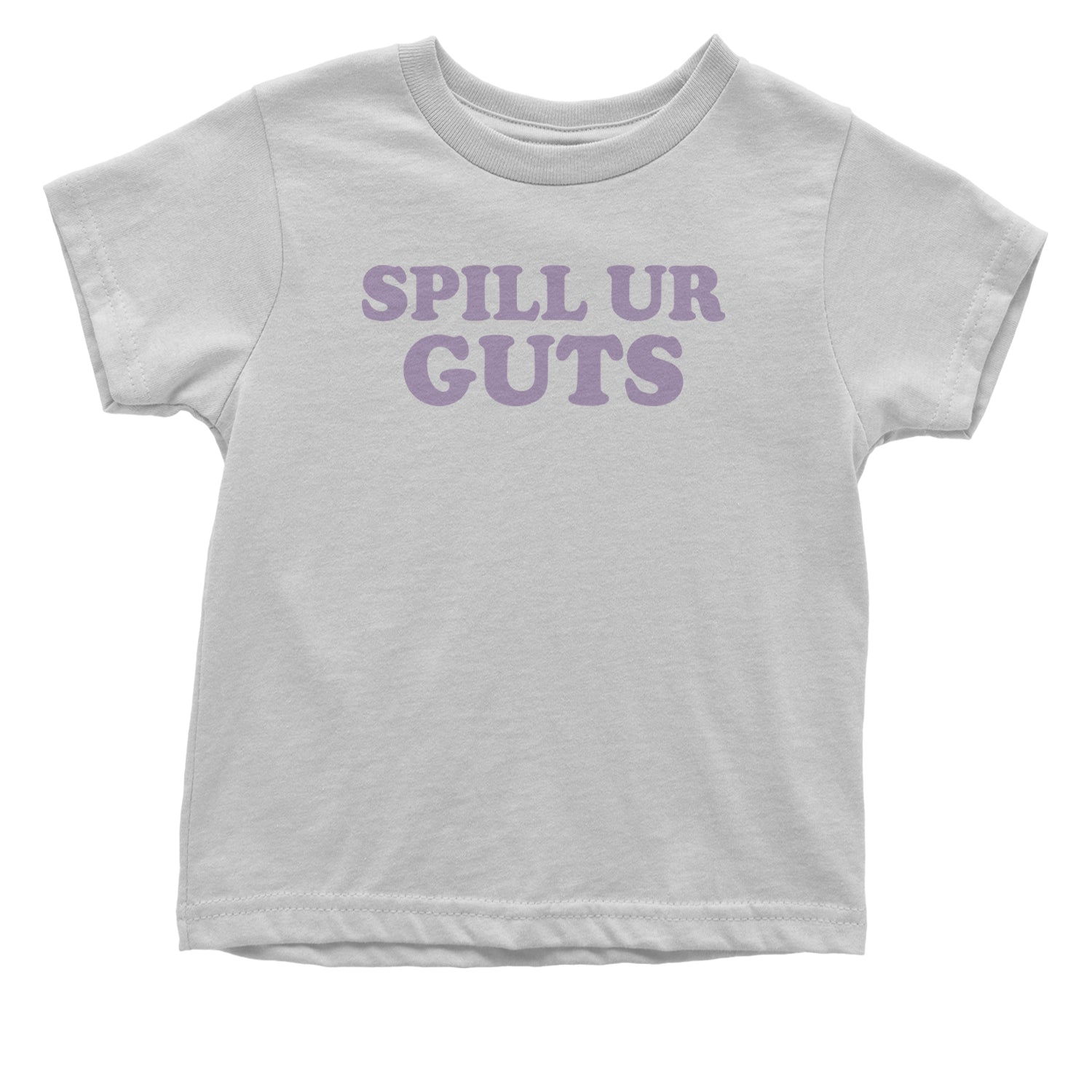 Spill Ur Guts Music Infant One-Piece Romper Bodysuit and Toddler T-shirt White