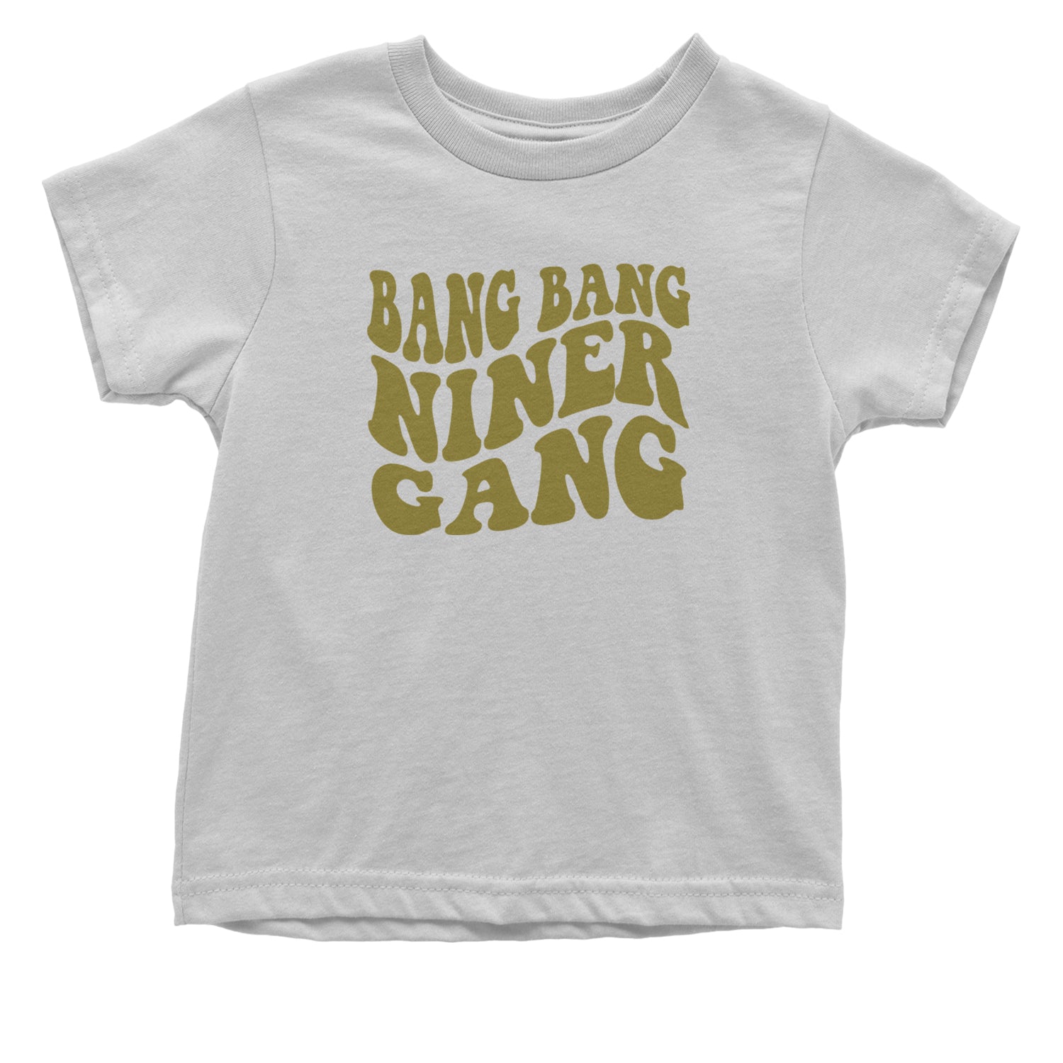 WAVE Bang Bang Nin-r Gang San Francisco Infant One-Piece Romper Bodysuit and Toddler T-shirt White