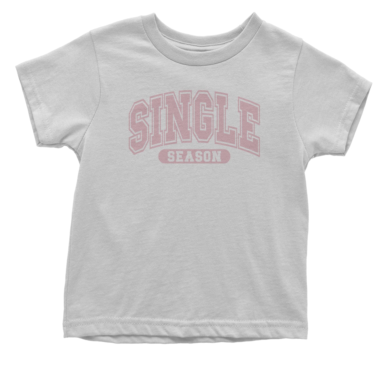 Single Season Valentine's Day Infant One-Piece Romper Bodysuit and Toddler T-shirt White