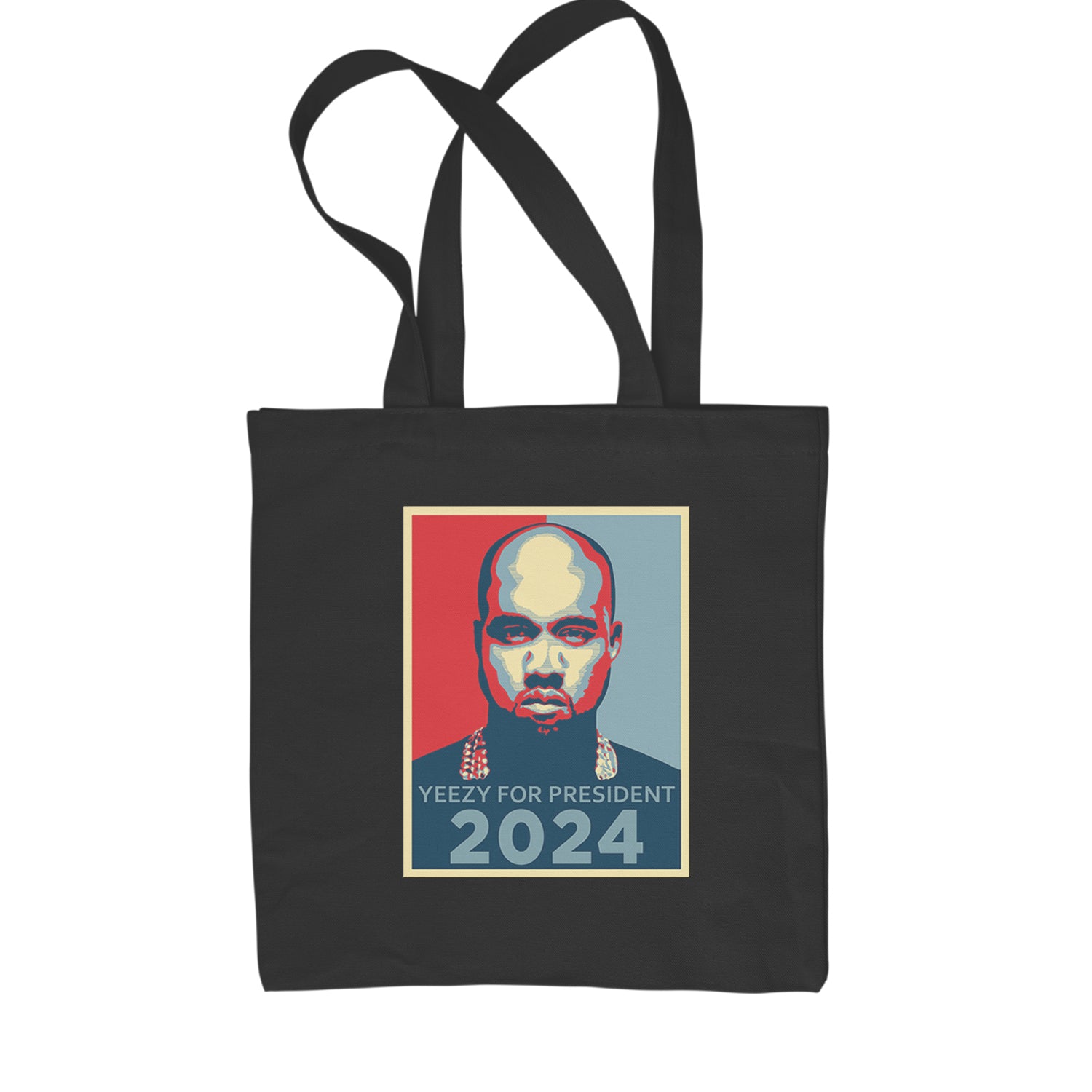 Yeezus For President Vote for Ye Shopping Tote Bag Black