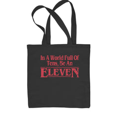 Classic Cotton Canvas Tote with bold motivational quote typography on the front