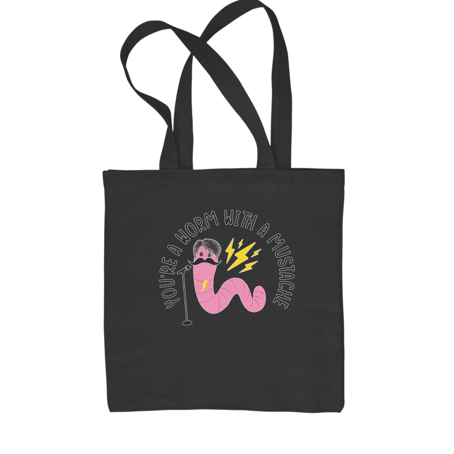 You're A Worm With A Mustache Tom Scandoval Shopping Tote Bag Natural