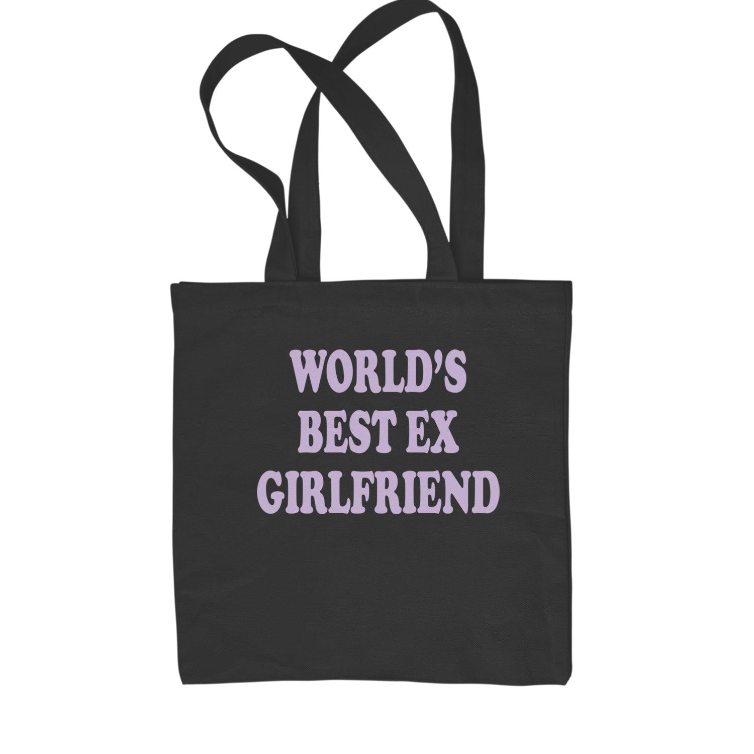 World's Best Ex Girlfriend Y2K Revenge Shopping Tote Bag Black