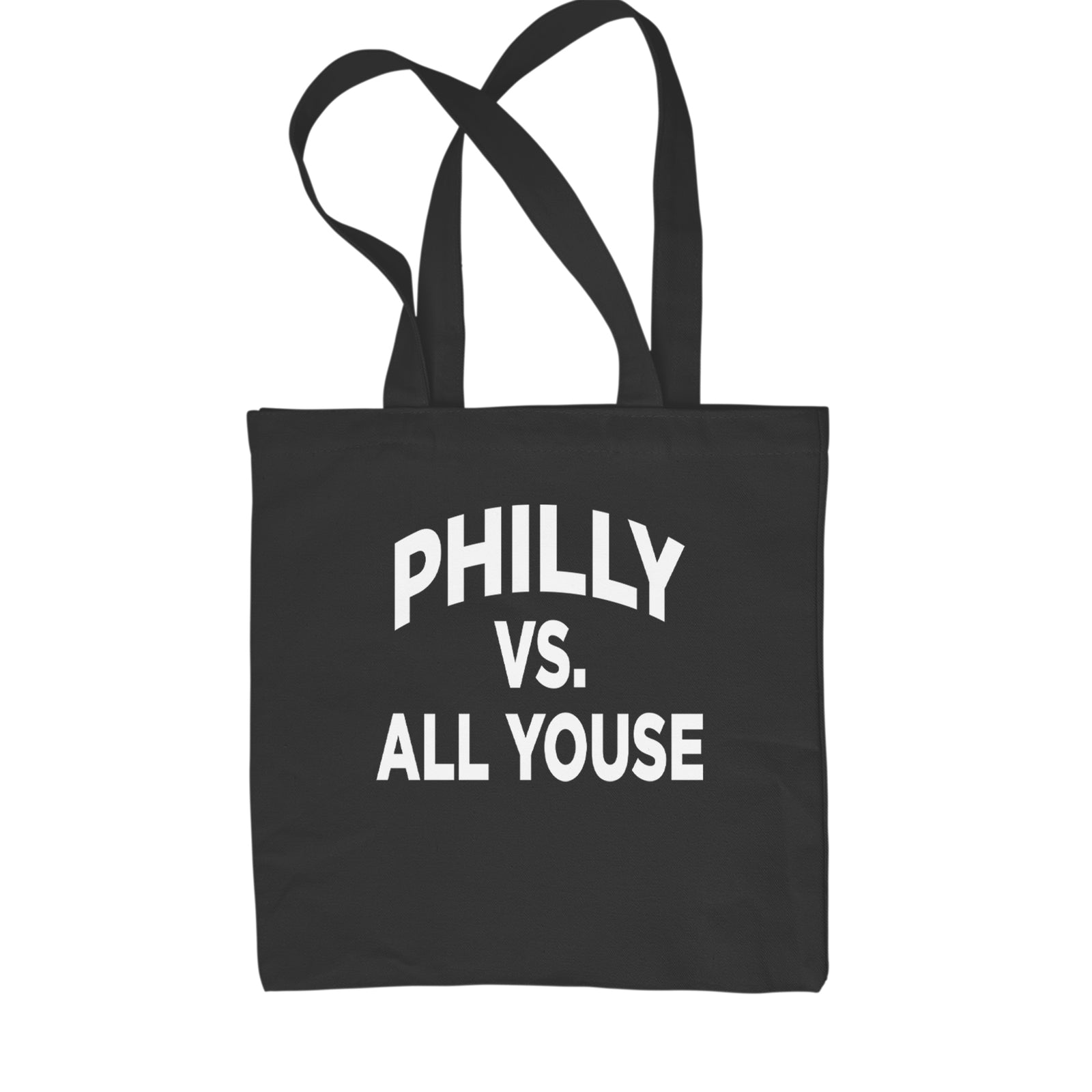 Philly Vs. All Youse Philly Thing Shopping Tote Bag Black