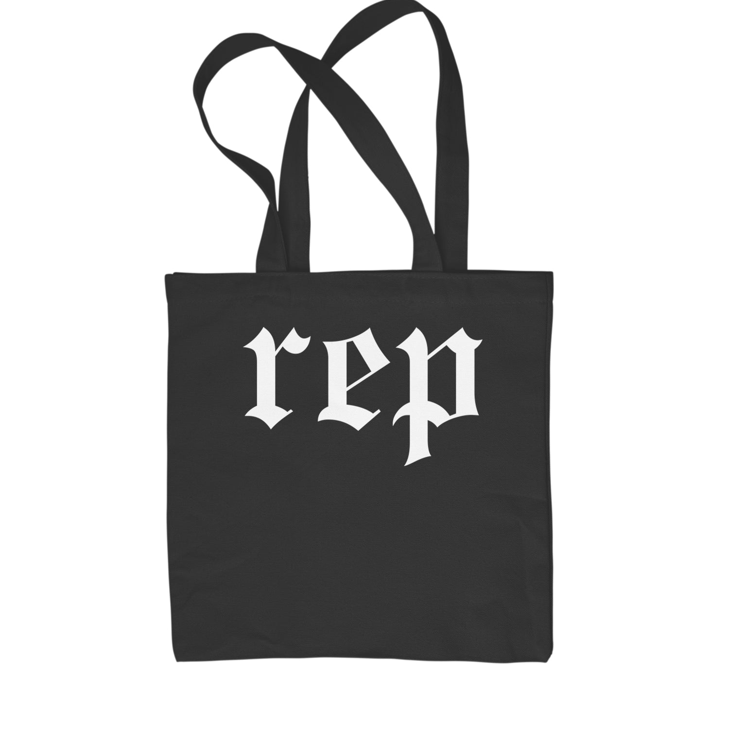 REP Reputation Eras Music Lover Gift Fan Favorite Shopping Tote Bag Black