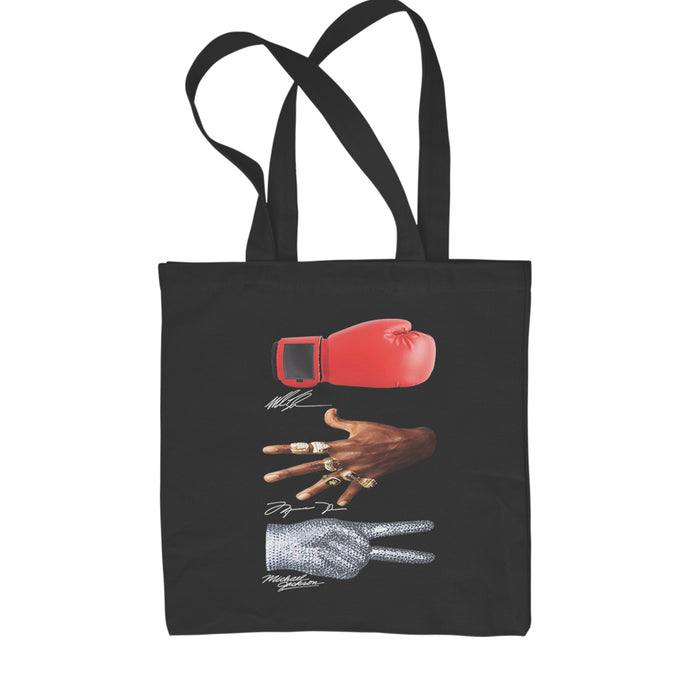 Tyson Jordan Jackson Iconic Michaels Shopping Tote Bag