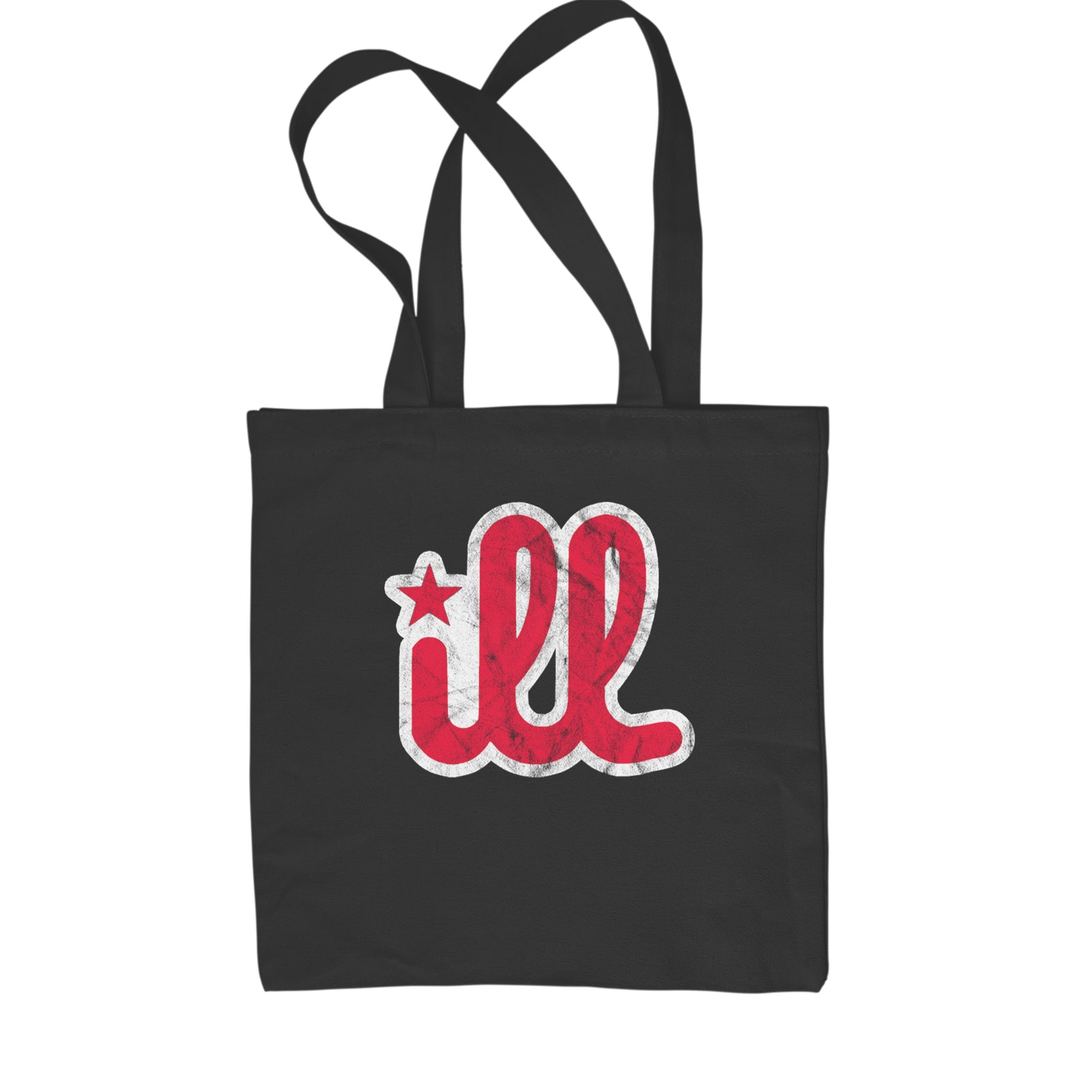 ILL Vintage It's A Philly Thing Shopping Tote Bag Navy Blue
