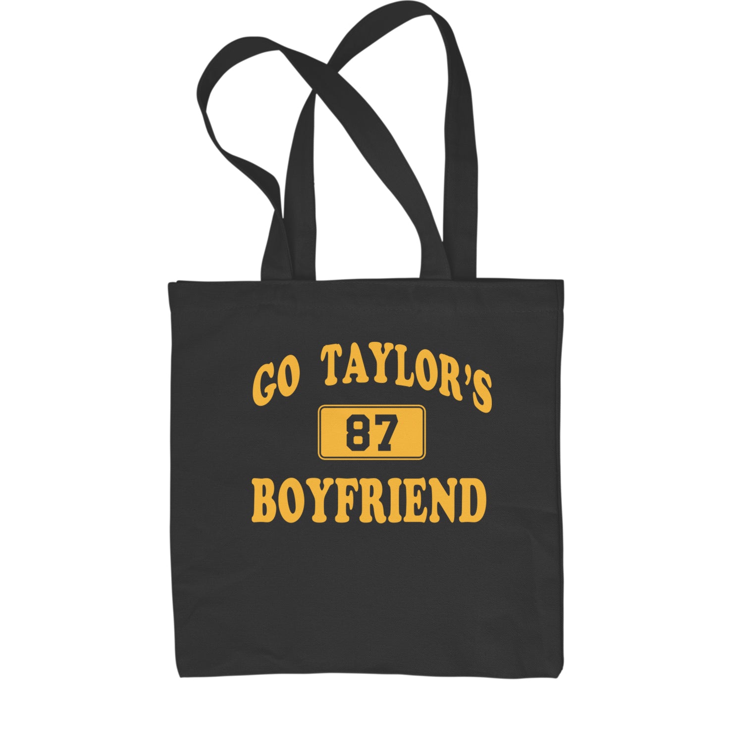 Go Taylor's Boyfriend Kansas City Shopping Tote Bag Black