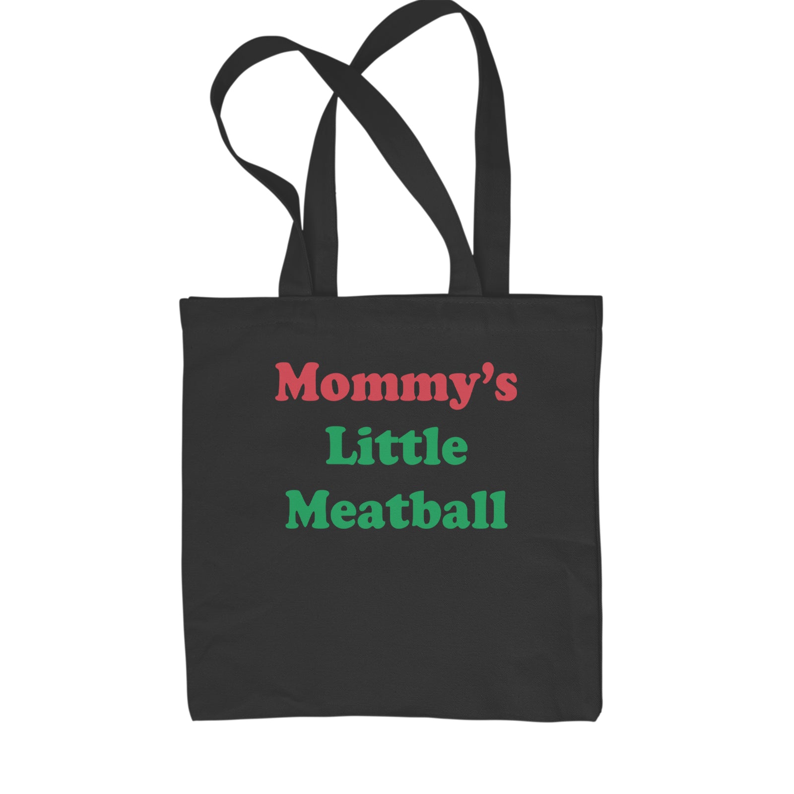 Mommy's Little Meatball Love Island Shopping Tote Bag Natural