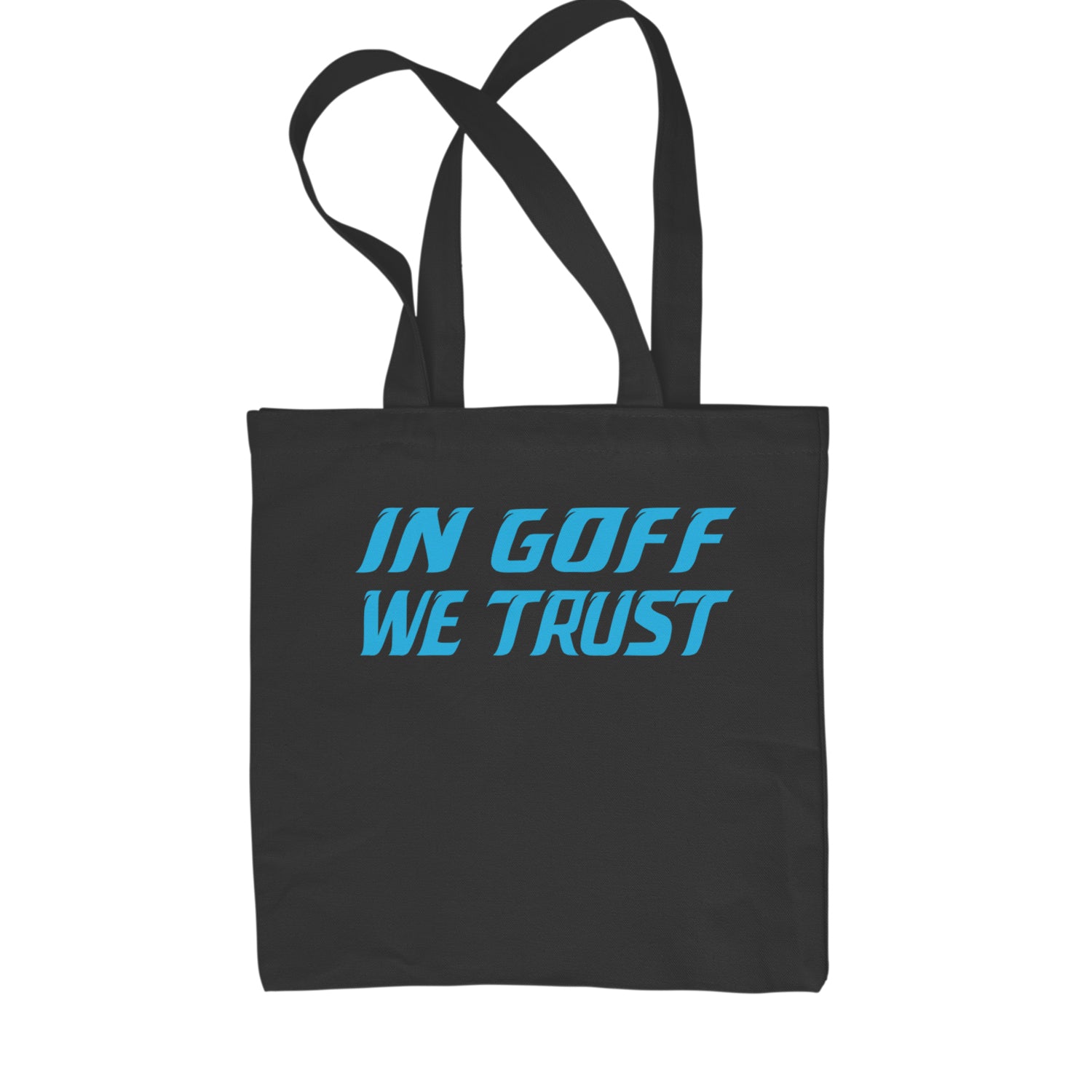 In Goff We Trust Detroit Shopping Tote Bag Black