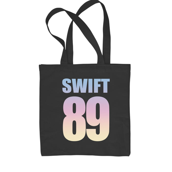 Lover Era Swift 89 Birth Year Music Fan TTPD Shopping Tote Bag
